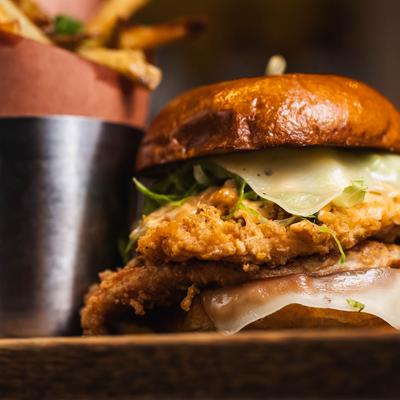 Fried Chicken sandwich.