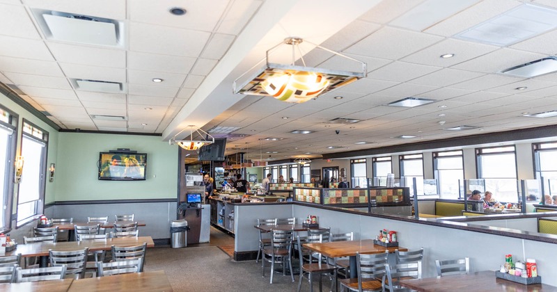Interior, dining area