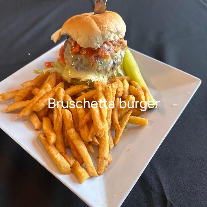 Bruschetta Burger photo