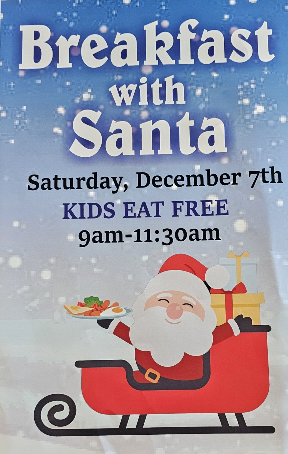 Breakfast with Santa event photo