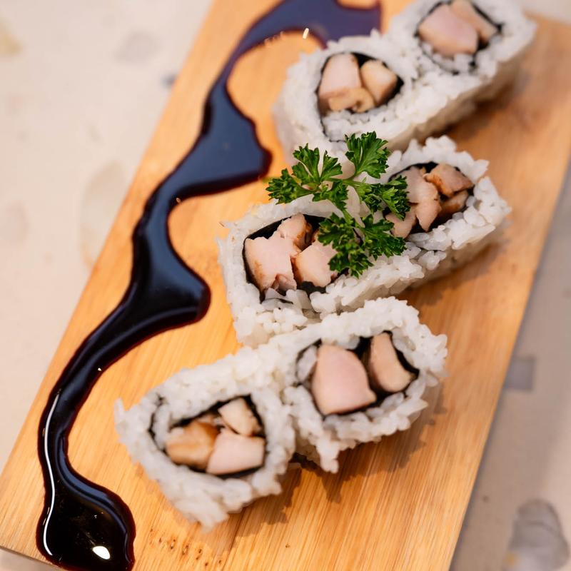 menu item 15 of 28, Teriyaki Chicken Roll