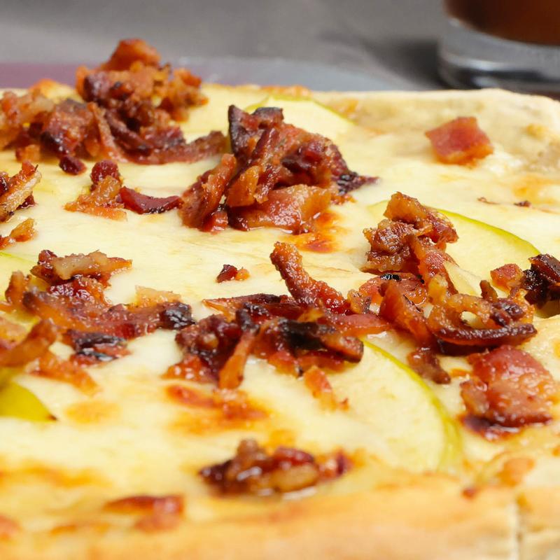 Bacon, Apple, Gouda photo