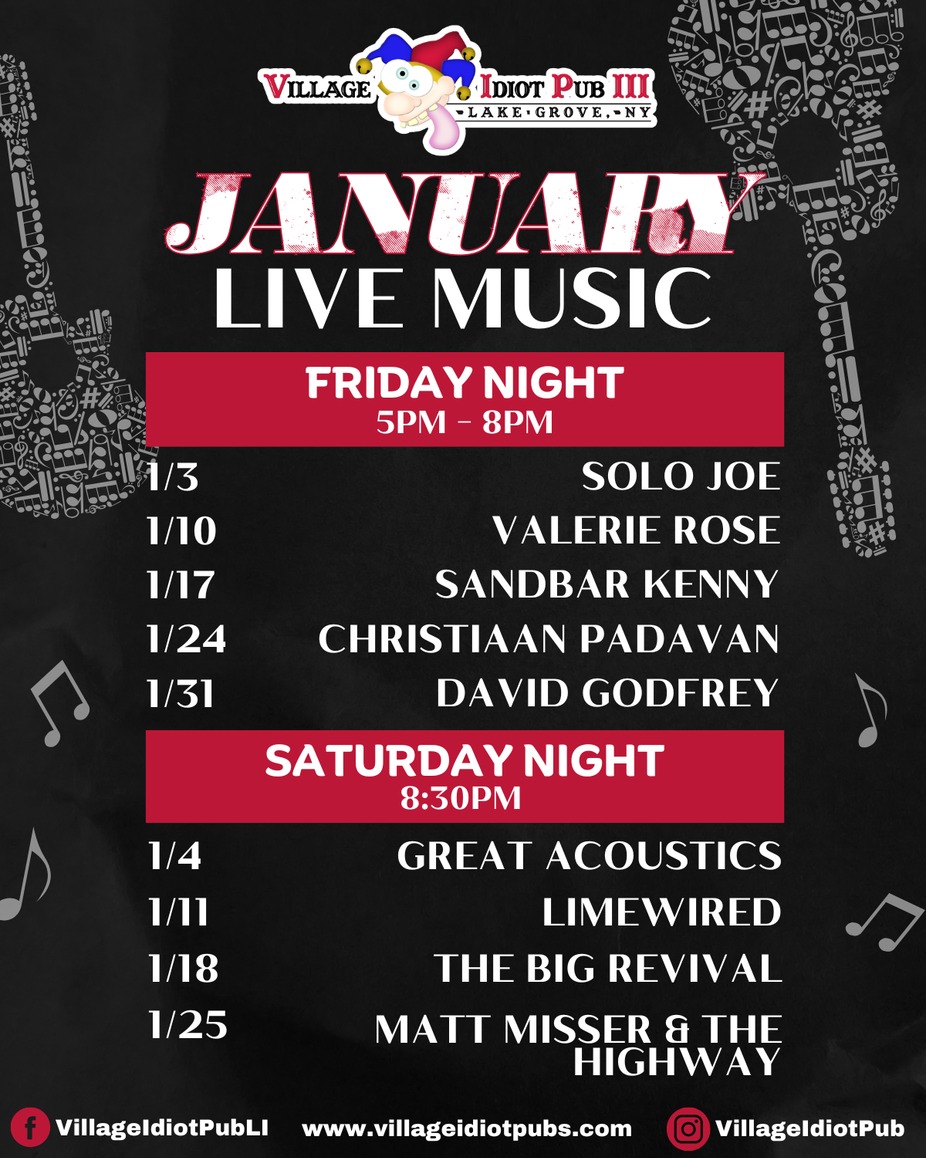 LIVE MUSIC: Monthly Lineup event photo