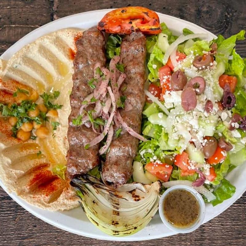 Lamb Kabob Platter photo