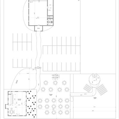 map of the restaurant closeup