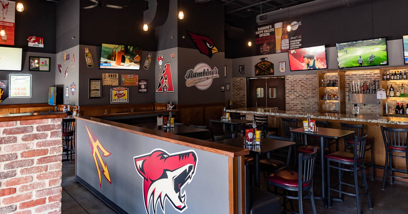 Interior, table setup