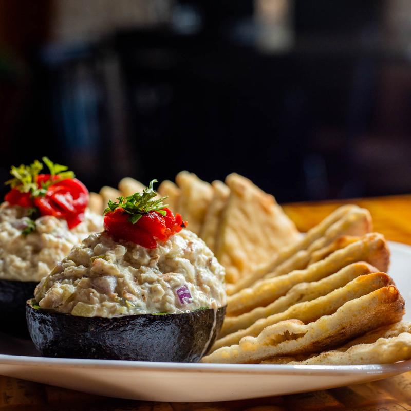 Chopped Avocado with Chicken Salad photo