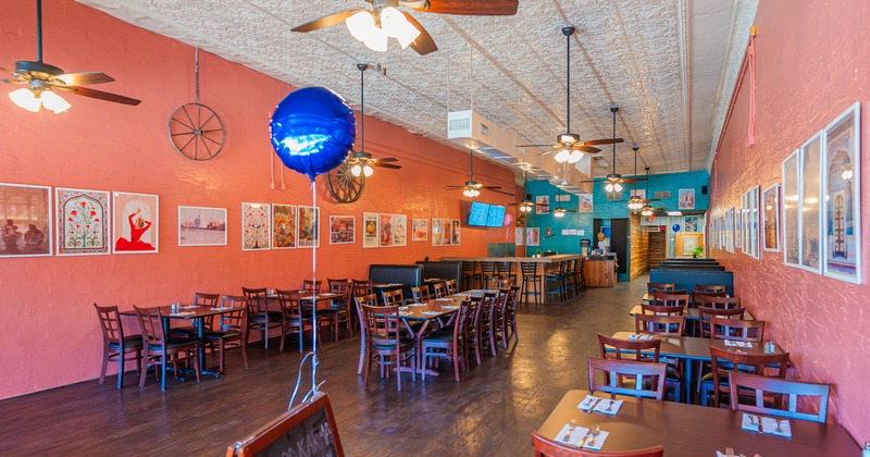 Interior, main dining area