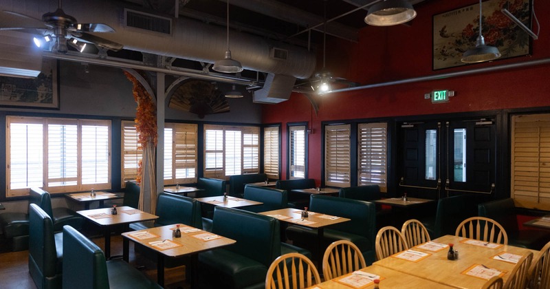 Interior, seating area