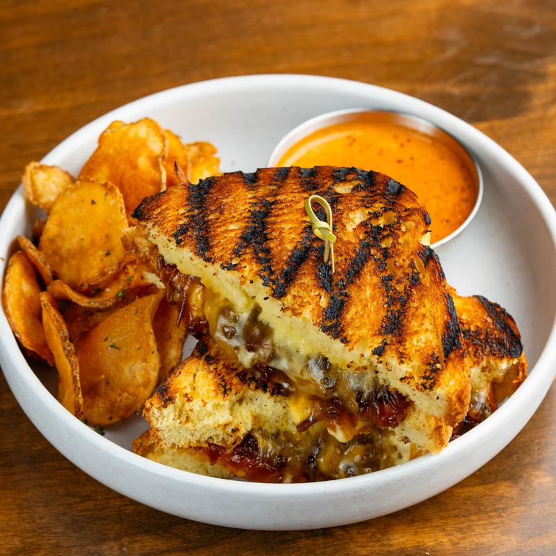 menu item 8 of 38, Bacon Fernet Grilled Cheese