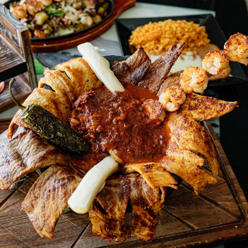 menu item 8 of 18, Molcajete Mexicano