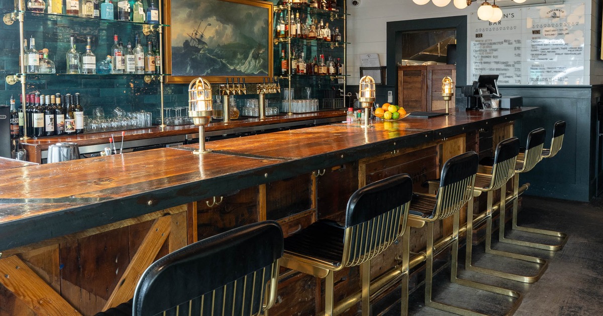 Interior bar area