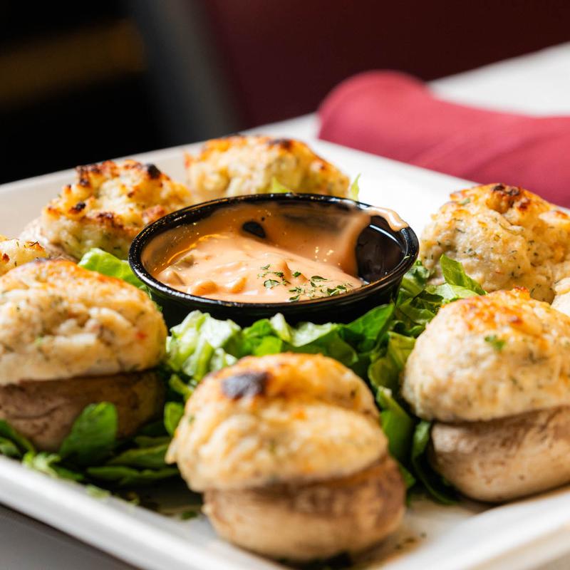 Seafood Stuffed Mushrooms photo
