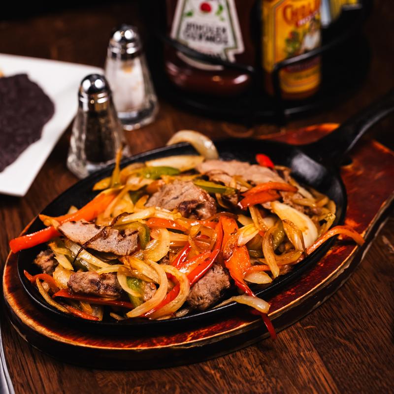 menu item 9 of 10, Fajitas