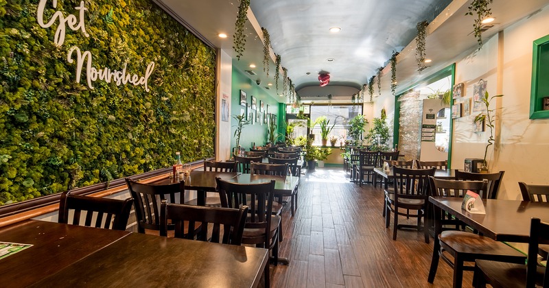 Interior, dining area