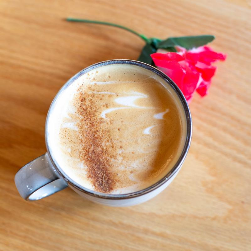 Rosebud Vanilla Rose Latte photo