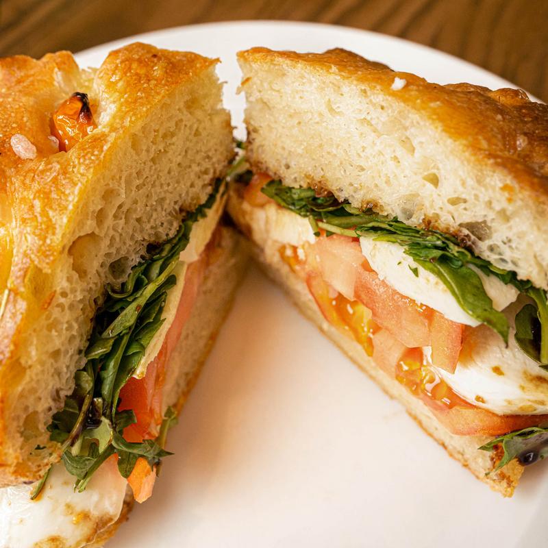 menu item 6 of 18, Caprese Focaccia Sandwiches