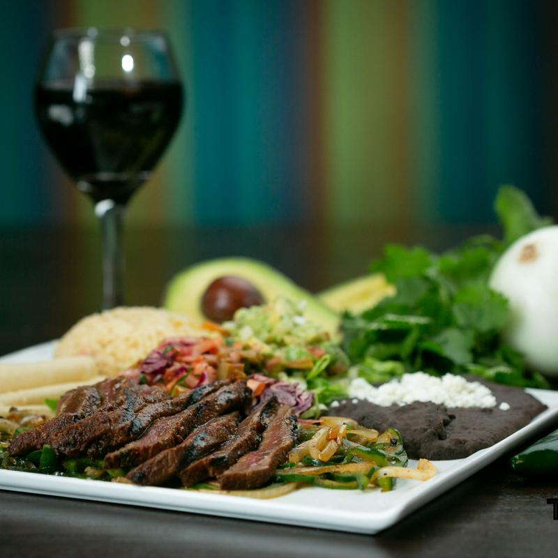 menu item 3 of 54, Lunch Fajitas