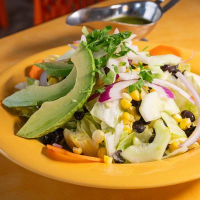 Close up of Boda Salad Bowl.