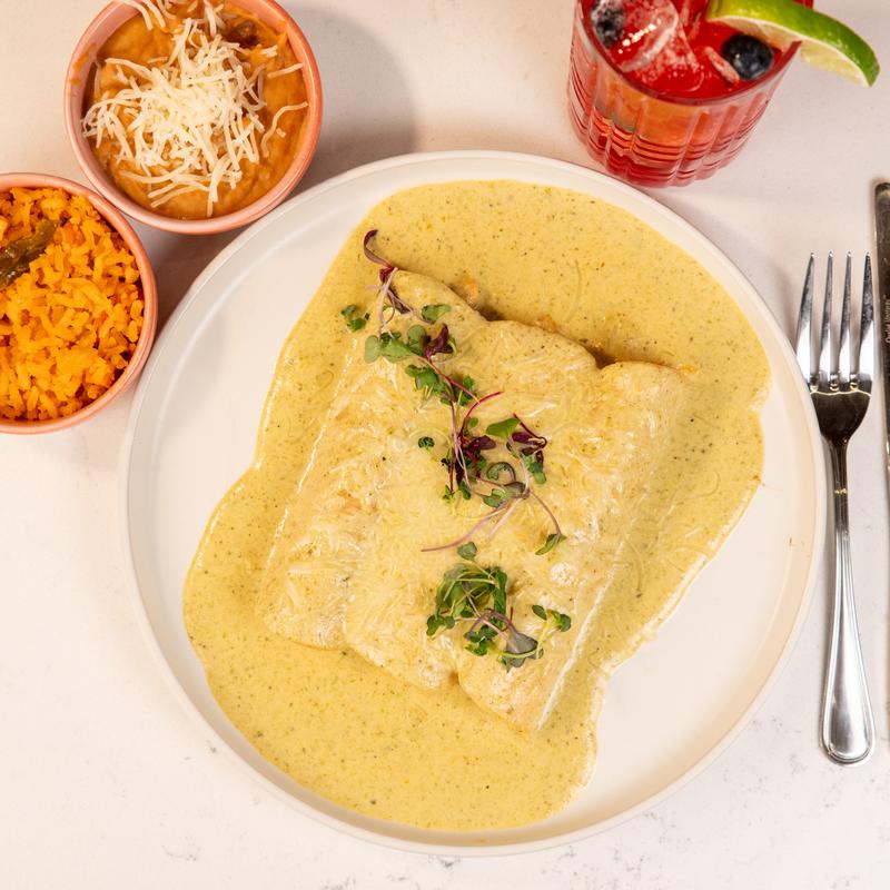 menu item 6 of 10, Enchiladas Suizas