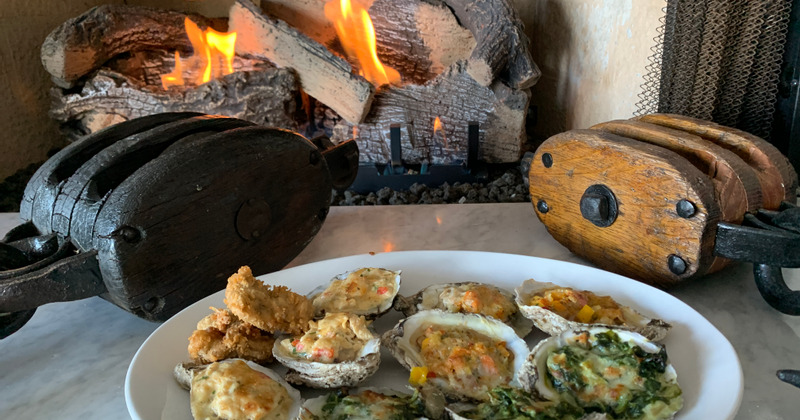 Fish Whistle Salad with spinach