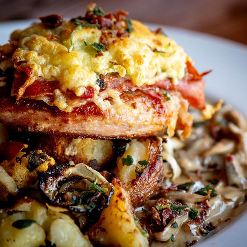 Pork Ribeye Saltimbocca photo