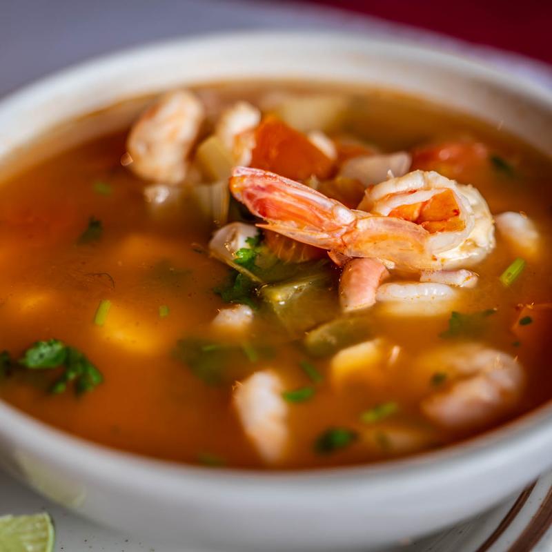 menu item 2 of 10, Sopa de Mariscos