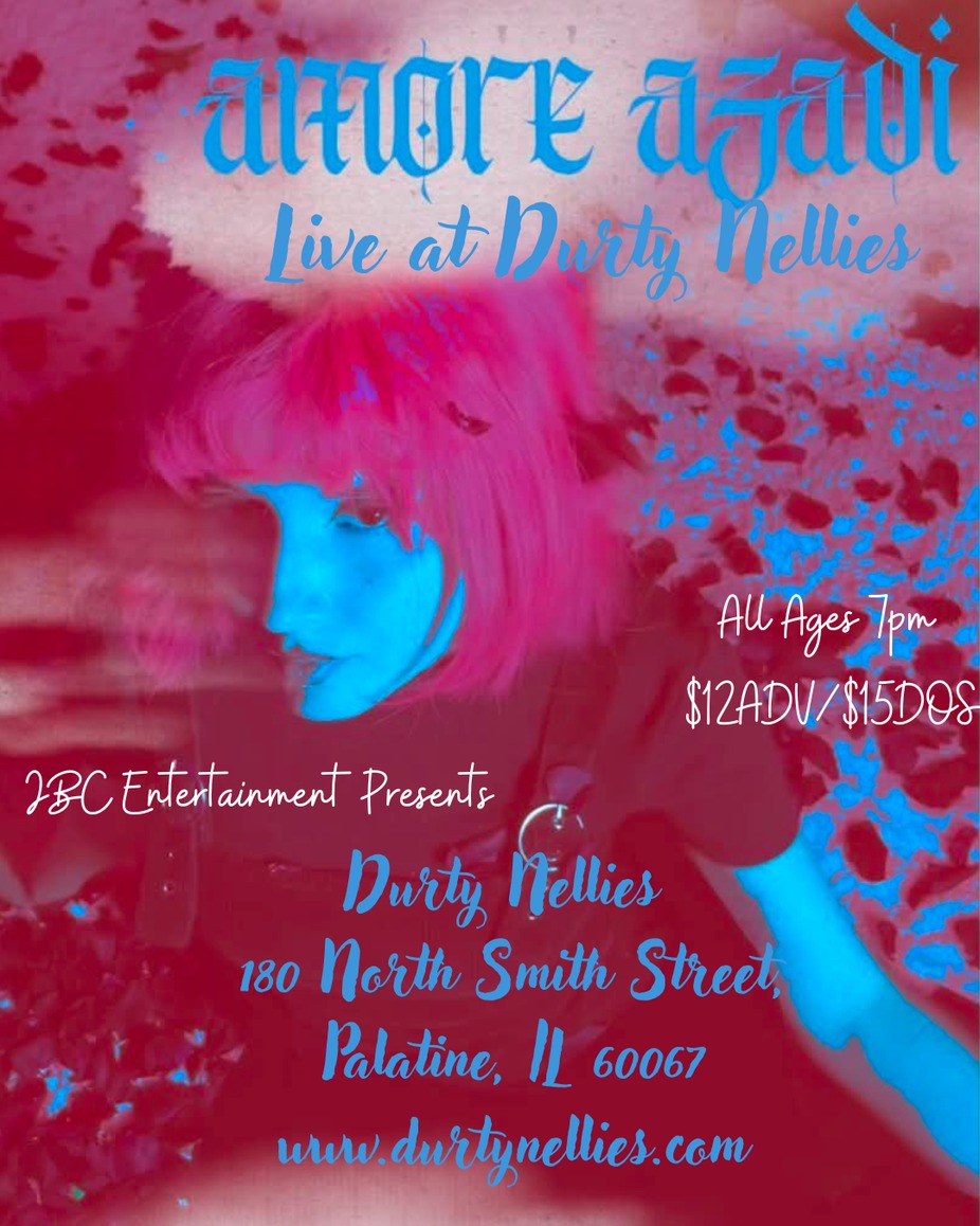 Amore Azadi Live at Durty Nellies in Palatine!  7 pm event photo
