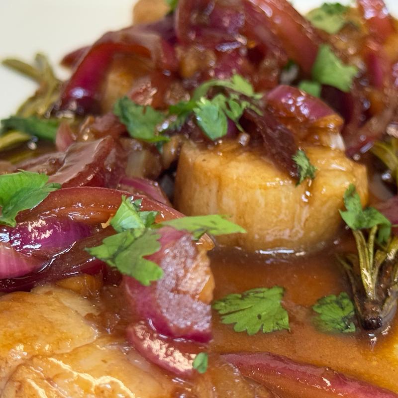 Pan Seared Scallops photo