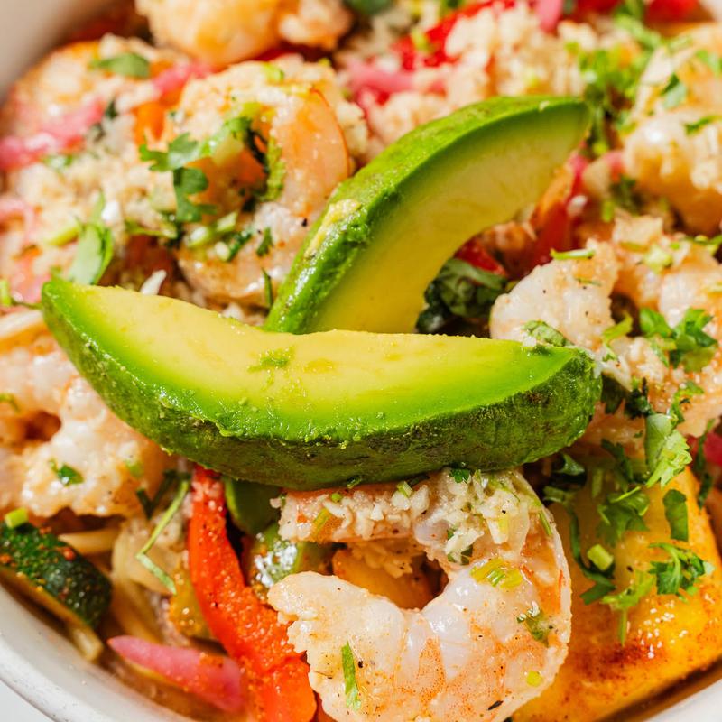 Shrimp Mojo  de Ajo Noodle Bowl* photo