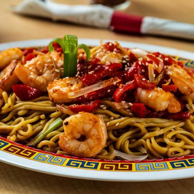 Chili Garlic Noodles.