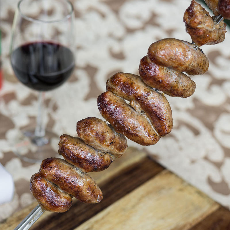 Home-made Spicy Pork Sausage photo