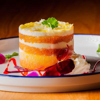 Pineapple coconut cake.