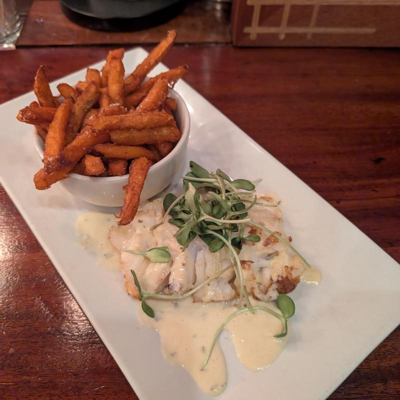 Seared Atlantic Cod Filet photo