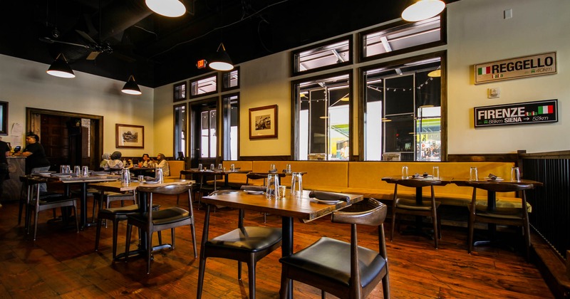 Interior, seating area