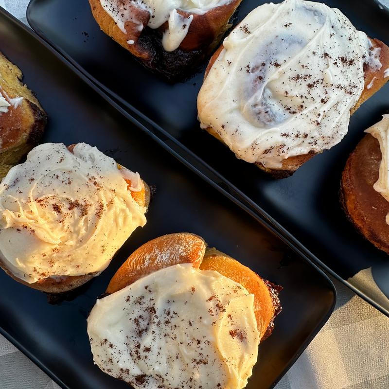 Pumpkin Latte Roll.