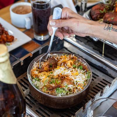 Hyd Vegetable Dum Biryani.