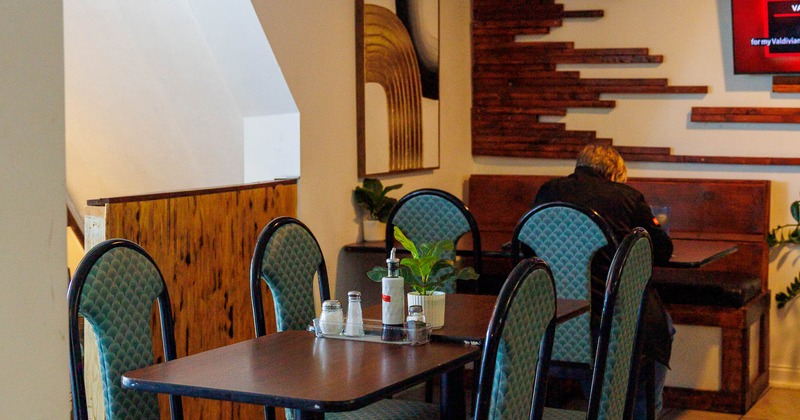 Interior seating area