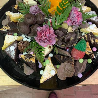 Dessert charcuterie tray.