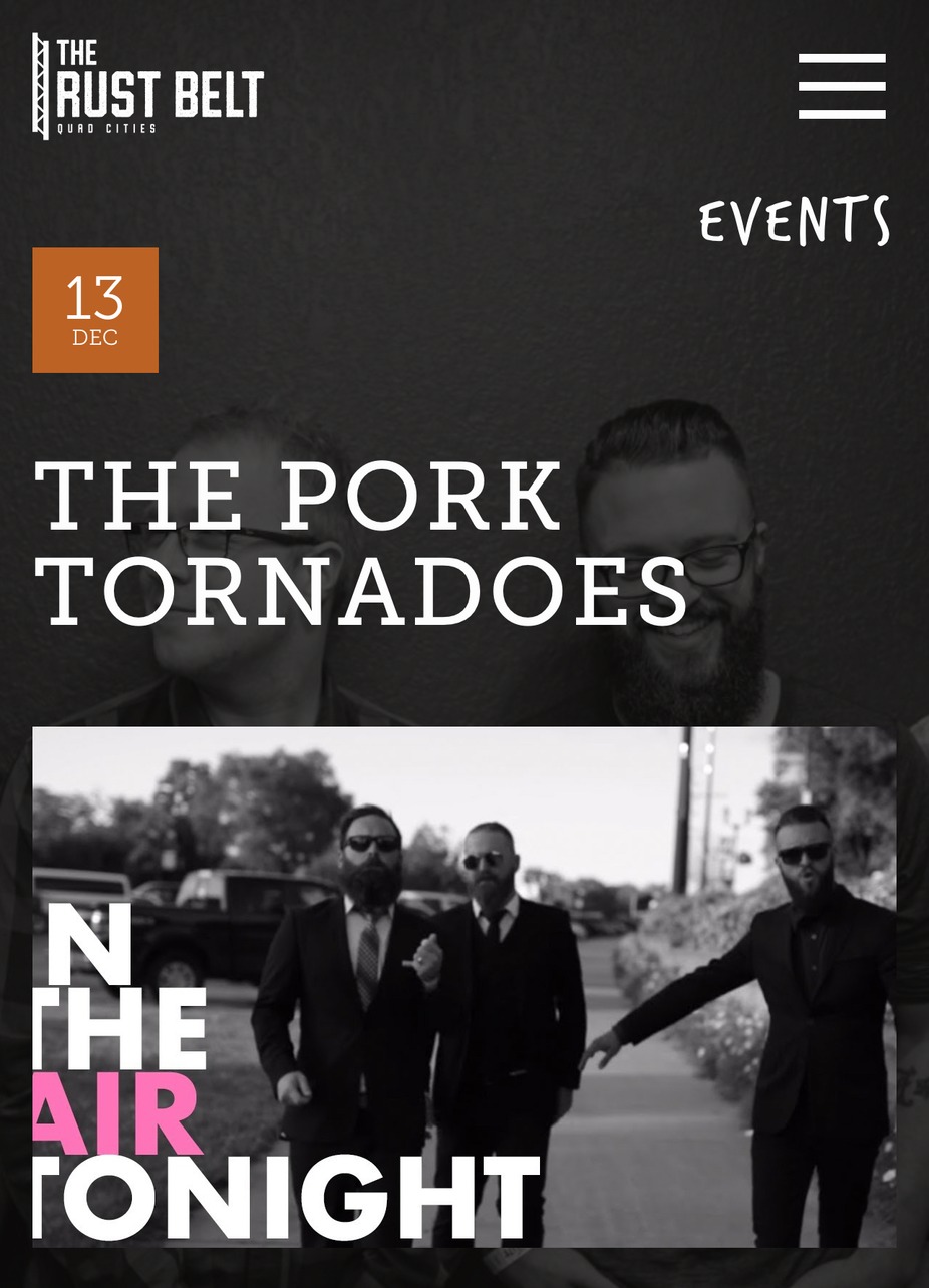 Ross Belt concert Pork tornadoes event photo