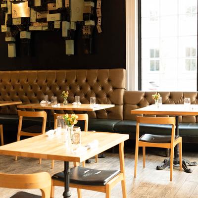 Interior, seating area