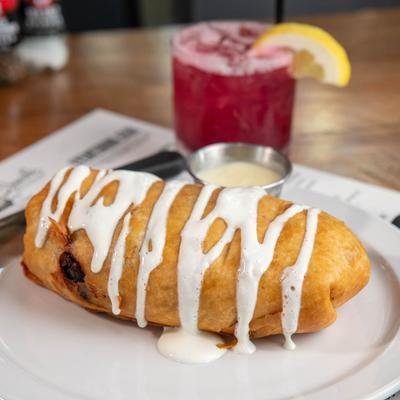 Breakfast chimichanga.