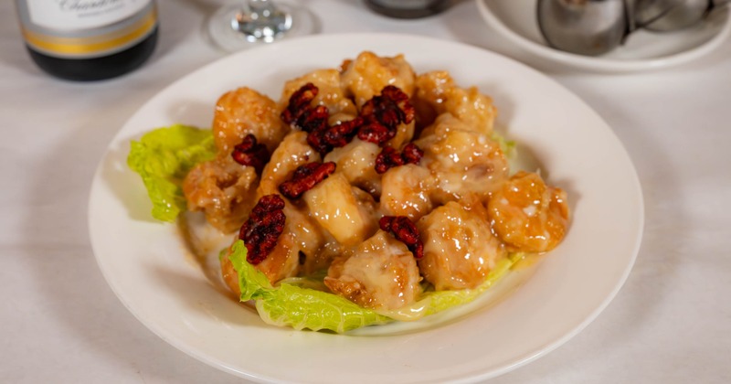 Shrimp with Honey Walnut