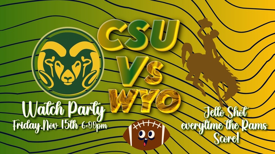 CSU Vs. WYO Watch Party event photo