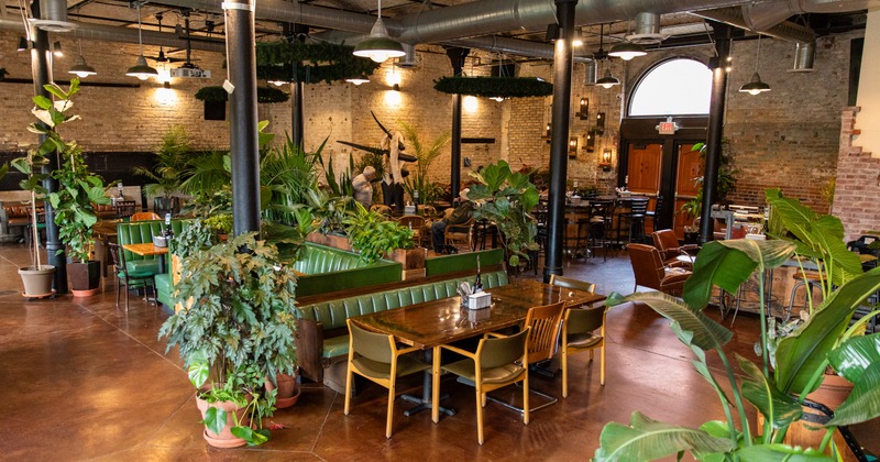 Interior, main dining area
