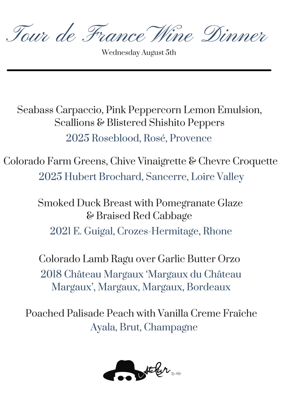 Tour de France Wine Dinner event photo