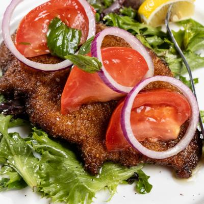 Chicken Milanese.