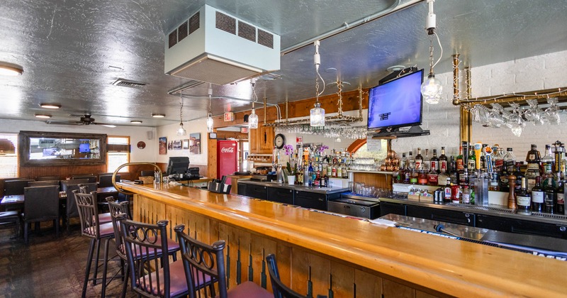 Interior, bar area