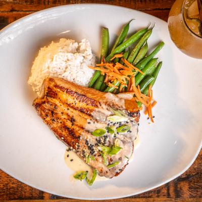 Miso Glazed PNW Steelhead* photo