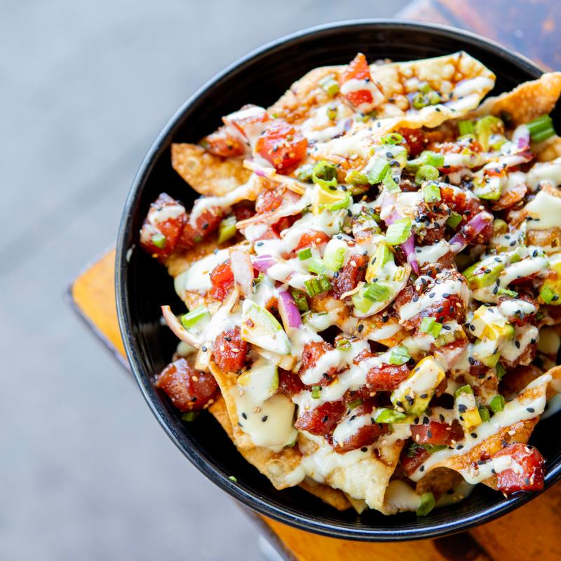 Ahi Poke Nachos*